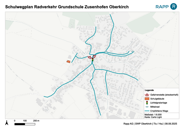 Schulwegeplan Zusenhofen