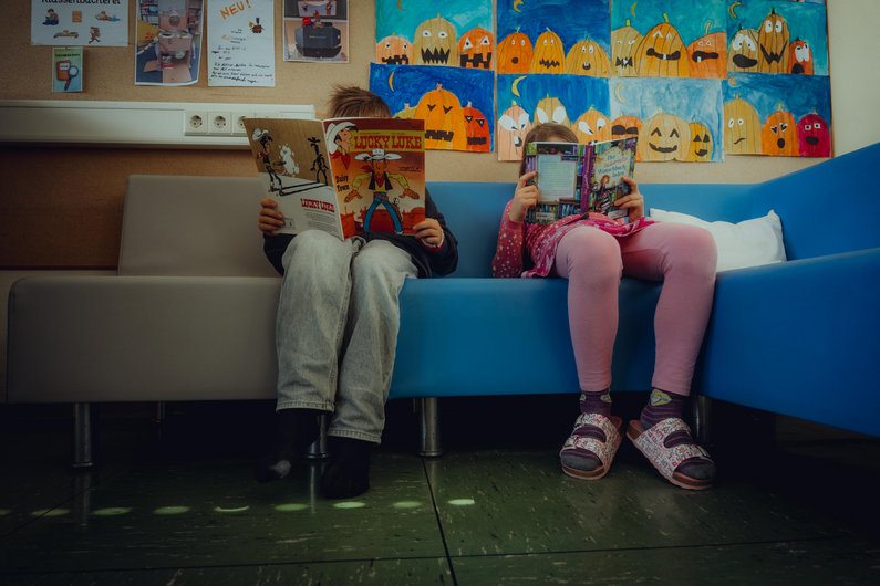 Kinder, die lesen